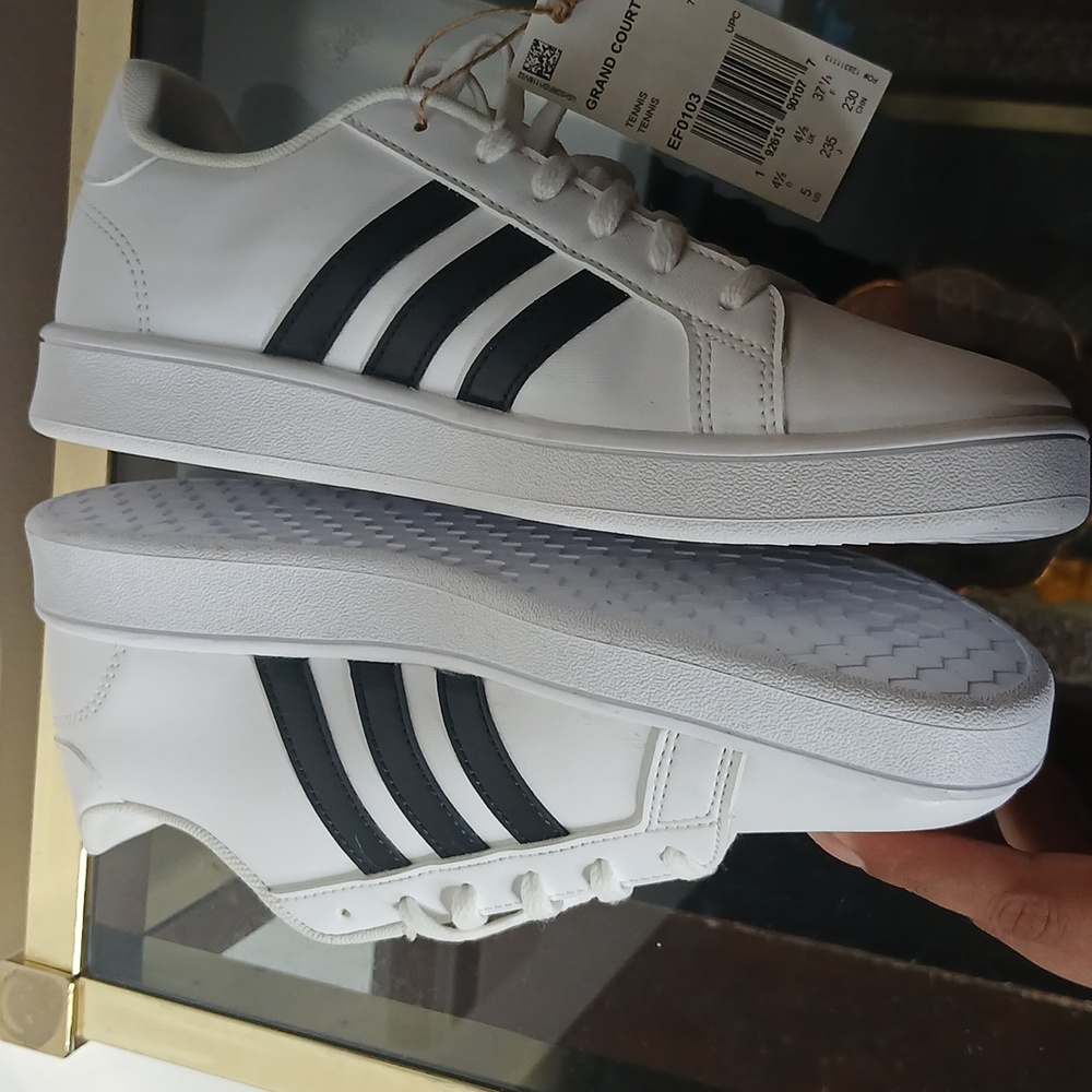 Adidas Grand Court 2.0 Tennis Shoes Size 5y Or Womens Size 7 Mens Size 5 - Picture 6 of 16